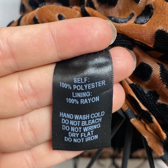 LULUS Intention Brown Leopard Burnout Velvet Print Dress - Picture 15 of 17